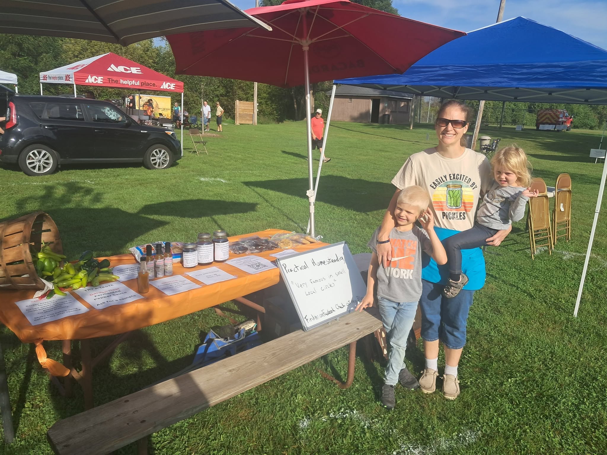 From Garden to Market: Bringing Garden Heat to Kekoskee River Day